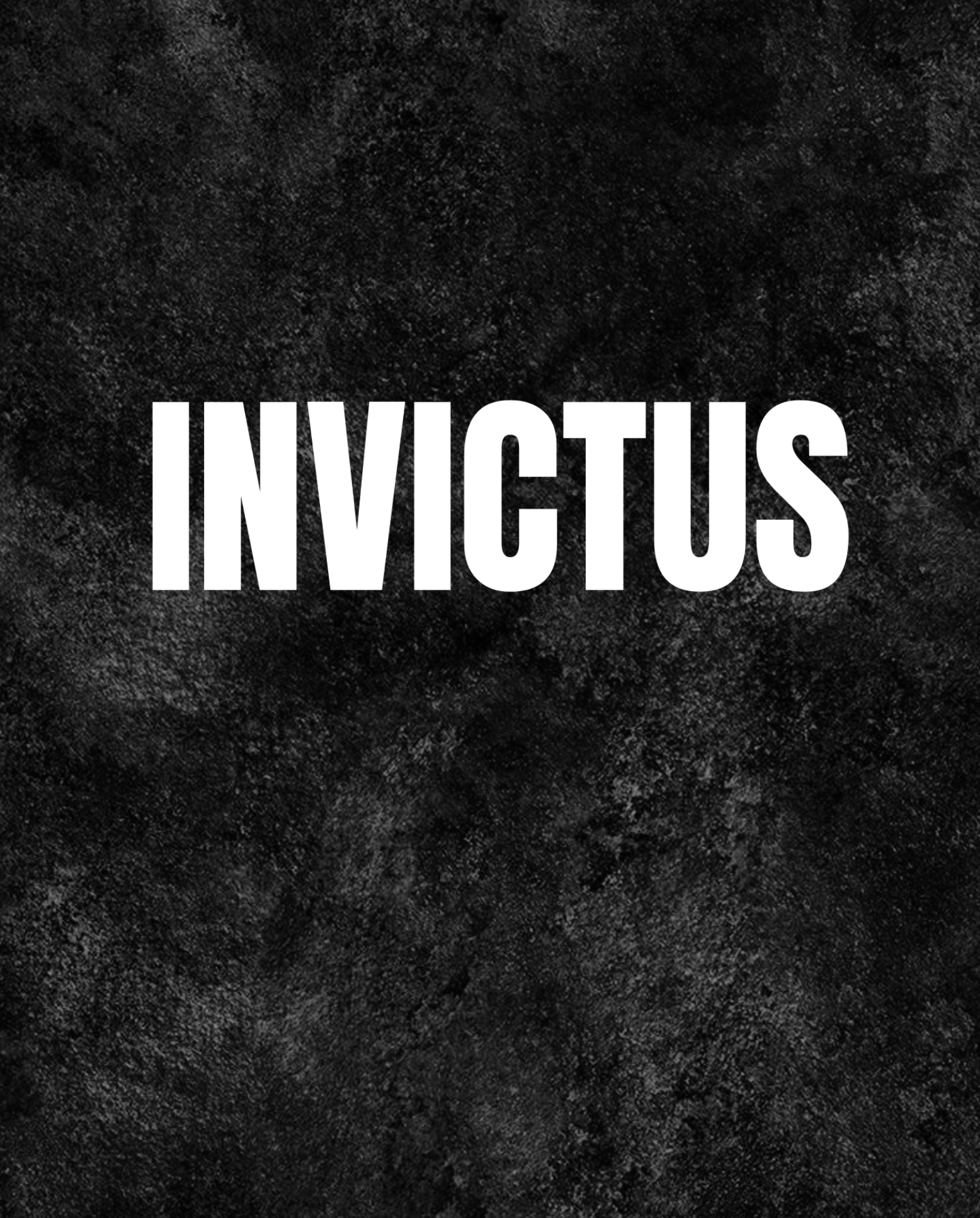 Invictus Acid Wash T-Shirt – Black