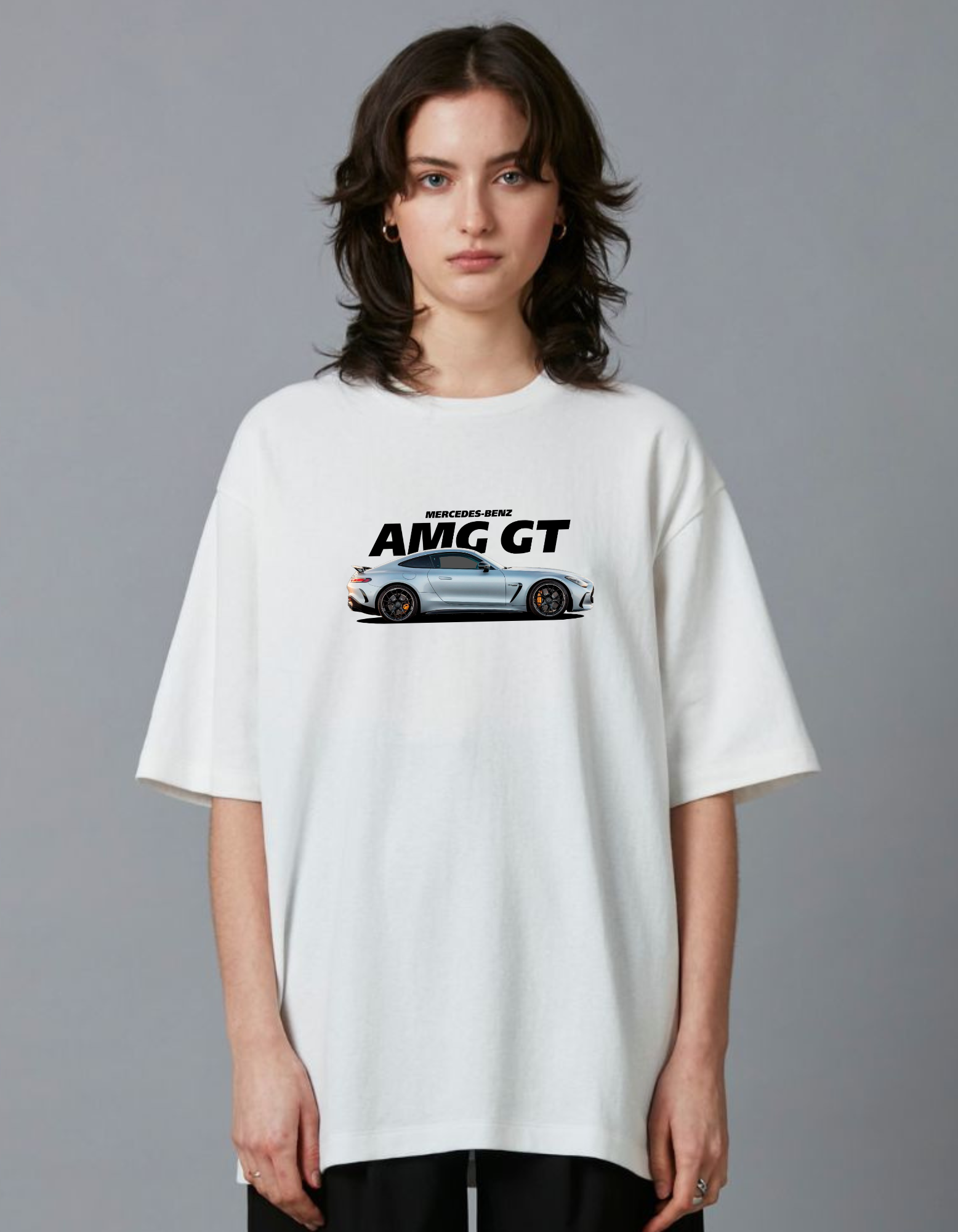 AMG GT Oversized T-Shirt – White