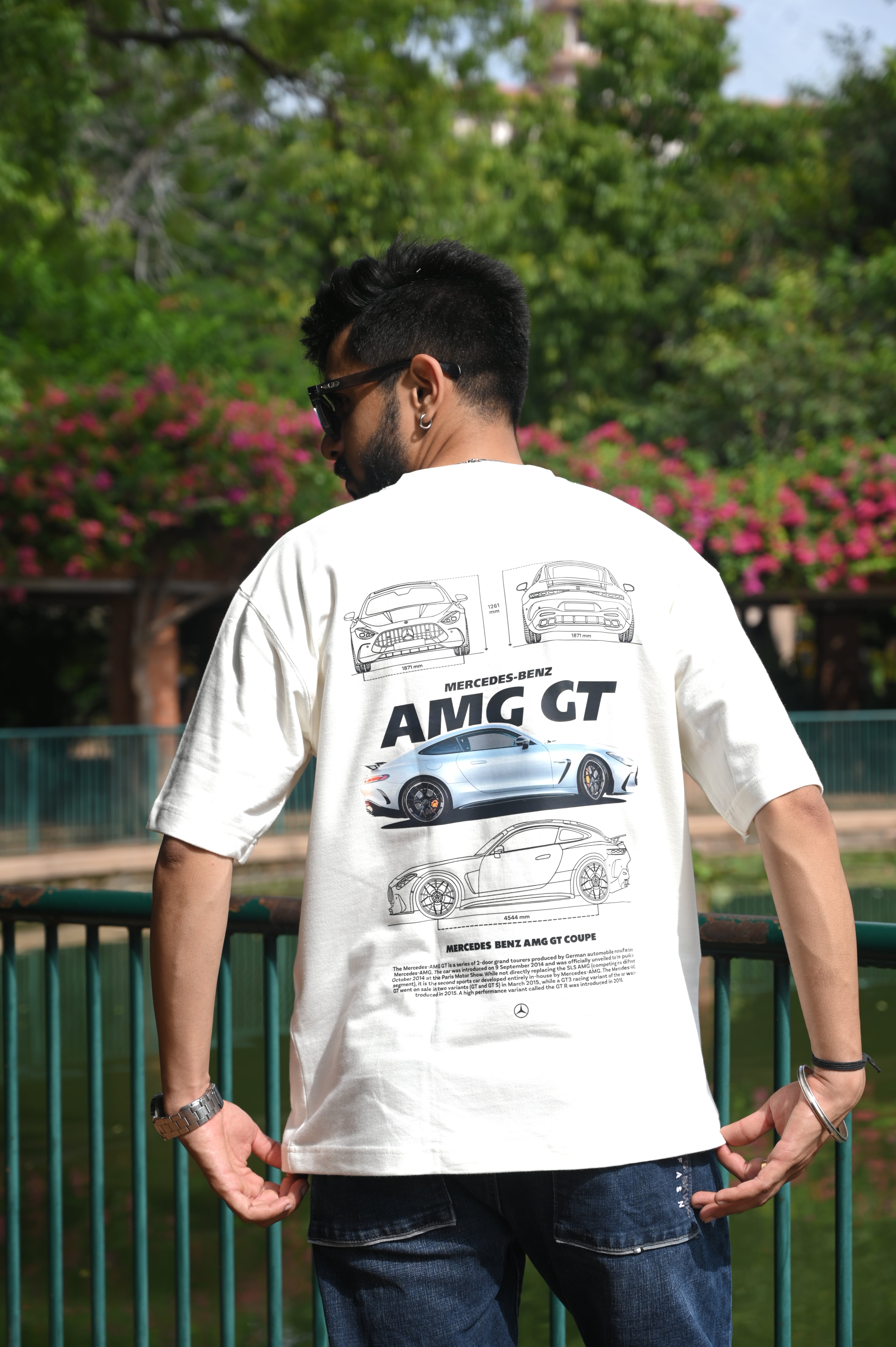 AMG GT Oversized T-Shirt – White